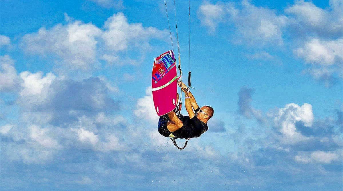 Kitesurf Cap Skirring Sénégal hotel Le Papayer Ecolodhe kitesurf camp rides